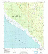 Okefenokee Slough Florida Historical topographic map, 1:24000 scale, 7.5 X 7.5 Minute, Year 1954