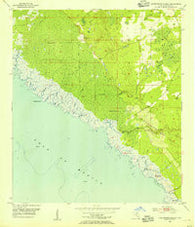 Okefenokee Slough Florida Historical topographic map, 1:24000 scale, 7.5 X 7.5 Minute, Year 1954