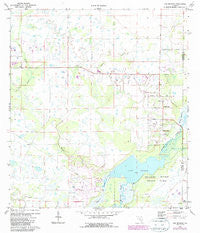 Old Myakka Florida Historical topographic map, 1:24000 scale, 7.5 X 7.5 Minute, Year 1973