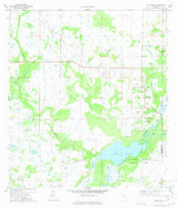 Old Myakka Florida Historical topographic map, 1:24000 scale, 7.5 X 7.5 Minute, Year 1973