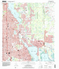 Oldsmar Florida Historical topographic map, 1:24000 scale, 7.5 X 7.5 Minute, Year 1995