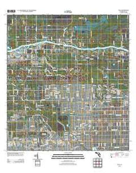 Olga Florida Historical topographic map, 1:24000 scale, 7.5 X 7.5 Minute, Year 2012