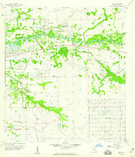 Olga Florida Historical topographic map, 1:24000 scale, 7.5 X 7.5 Minute, Year 1958