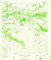 Olga Florida Historical topographic map, 1:24000 scale, 7.5 X 7.5 Minute, Year 1958