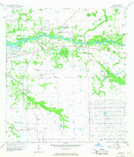 Olga Florida Historical topographic map, 1:24000 scale, 7.5 X 7.5 Minute, Year 1958