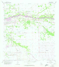 Olga Florida Historical topographic map, 1:24000 scale, 7.5 X 7.5 Minute, Year 1958