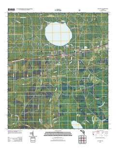 Olustee Florida Historical topographic map, 1:24000 scale, 7.5 X 7.5 Minute, Year 2012