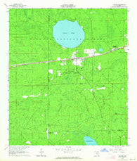Olustee Florida Historical topographic map, 1:24000 scale, 7.5 X 7.5 Minute, Year 1963