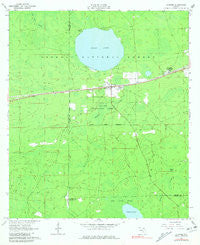 Olustee Florida Historical topographic map, 1:24000 scale, 7.5 X 7.5 Minute, Year 1963
