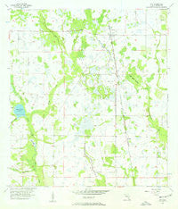 Ona Florida Historical topographic map, 1:24000 scale, 7.5 X 7.5 Minute, Year 1956