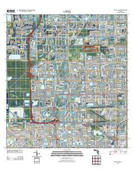 Opa-locka Florida Historical topographic map, 1:24000 scale, 7.5 X 7.5 Minute, Year 2012