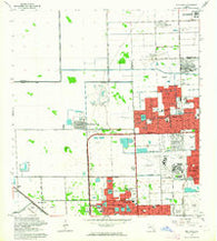 Opa-locka Florida Historical topographic map, 1:24000 scale, 7.5 X 7.5 Minute, Year 1962