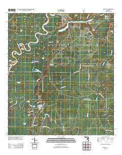Orange Florida Historical topographic map, 1:24000 scale, 7.5 X 7.5 Minute, Year 2012