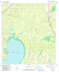 Orange Heights Florida Historical topographic map, 1:24000 scale, 7.5 X 7.5 Minute, Year 1966