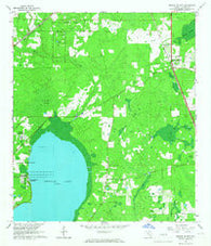 Orange Heights Florida Historical topographic map, 1:24000 scale, 7.5 X 7.5 Minute, Year 1966