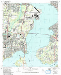 Orange Park Florida Historical topographic map, 1:24000 scale, 7.5 X 7.5 Minute, Year 1993