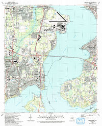 Orange Park Florida Historical topographic map, 1:24000 scale, 7.5 X 7.5 Minute, Year 1993