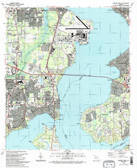 Orange Park Florida Historical topographic map, 1:24000 scale, 7.5 X 7.5 Minute, Year 1993