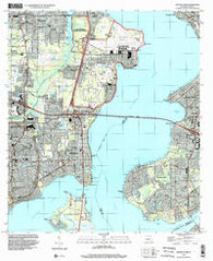 Orange Park Florida Historical topographic map, 1:24000 scale, 7.5 X 7.5 Minute, Year 1994