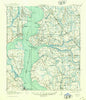 Orange Park Florida Historical topographic map, 1:62500 scale, 15 X 15 Minute, Year 1918