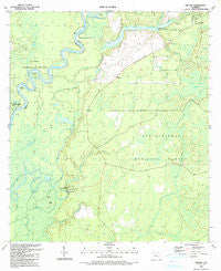 Orange Florida Historical topographic map, 1:24000 scale, 7.5 X 7.5 Minute, Year 1990