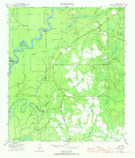 Orange Florida Historical topographic map, 1:24000 scale, 7.5 X 7.5 Minute, Year 1945