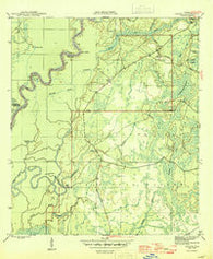 Orange Florida Historical topographic map, 1:31680 scale, 7.5 X 7.5 Minute, Year 1945