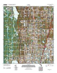 Orange City Florida Historical topographic map, 1:24000 scale, 7.5 X 7.5 Minute, Year 2012