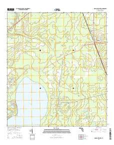 Orange Heights Florida Current topographic map, 1:24000 scale, 7.5 X 7.5 Minute, Year 2015