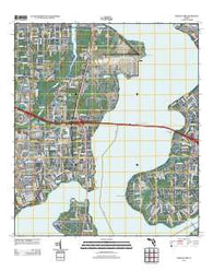 Orange Park Florida Historical topographic map, 1:24000 scale, 7.5 X 7.5 Minute, Year 2012
