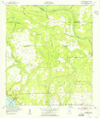 Orangedale Florida Historical topographic map, 1:24000 scale, 7.5 X 7.5 Minute, Year 1952