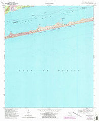 Oriole Beach Florida Historical topographic map, 1:24000 scale, 7.5 X 7.5 Minute, Year 1969