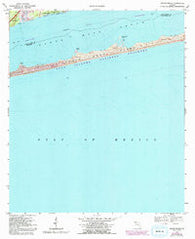 Oriole Beach Florida Historical topographic map, 1:24000 scale, 7.5 X 7.5 Minute, Year 1969