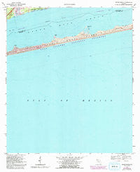 Oriole Beach Florida Historical topographic map, 1:24000 scale, 7.5 X 7.5 Minute, Year 1969
