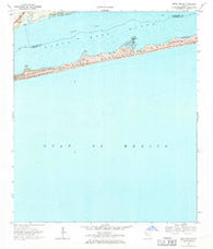 Oriole Beach Florida Historical topographic map, 1:24000 scale, 7.5 X 7.5 Minute, Year 1969