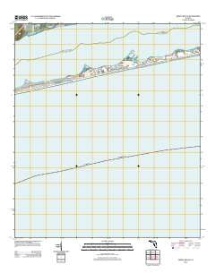 Oriole Beach Florida Historical topographic map, 1:24000 scale, 7.5 X 7.5 Minute, Year 2012
