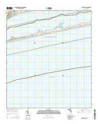 Oriole Beach Florida Current topographic map, 1:24000 scale, 7.5 X 7.5 Minute, Year 2015