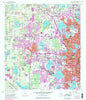 Orlando West Florida Historical topographic map, 1:24000 scale, 7.5 X 7.5 Minute, Year 1956