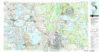 Orlando Florida Historical topographic map, 1:100000 scale, 30 X 60 Minute, Year 1979