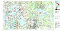 Orlando Florida Historical topographic map, 1:100000 scale, 30 X 60 Minute, Year 1979