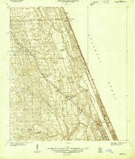 Ormond Florida Historical topographic map, 1:48000 scale, 15 X 15 Minute, Year 1937