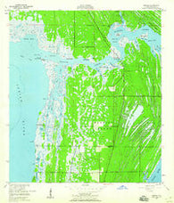 Orsino Florida Historical topographic map, 1:24000 scale, 7.5 X 7.5 Minute, Year 1949