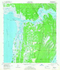 Orsino Florida Historical topographic map, 1:24000 scale, 7.5 X 7.5 Minute, Year 1949