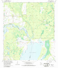 Osceola Florida Historical topographic map, 1:24000 scale, 7.5 X 7.5 Minute, Year 1966