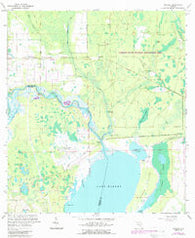 Osceola Florida Historical topographic map, 1:24000 scale, 7.5 X 7.5 Minute, Year 1966
