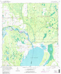 Osceola Florida Historical topographic map, 1:24000 scale, 7.5 X 7.5 Minute, Year 1966