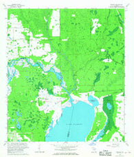 Osceola Florida Historical topographic map, 1:24000 scale, 7.5 X 7.5 Minute, Year 1966
