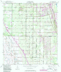 Osceola Florida Historical topographic map, 1:24000 scale, 7.5 X 7.5 Minute, Year 1949