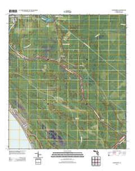 Overstreet Florida Historical topographic map, 1:24000 scale, 7.5 X 7.5 Minute, Year 2012