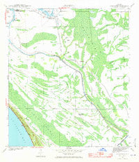 Overstreet Florida Historical topographic map, 1:24000 scale, 7.5 X 7.5 Minute, Year 1943
